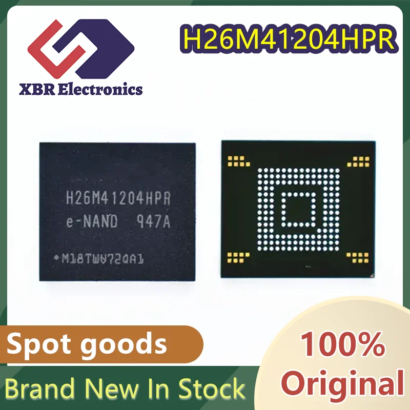 (2/10 pieces) H26M41204HPR H26M41204 5.1 8GB Font Chip BGA153 EMMC Memory Chip, Brand New Original Product In Stock Real Photos