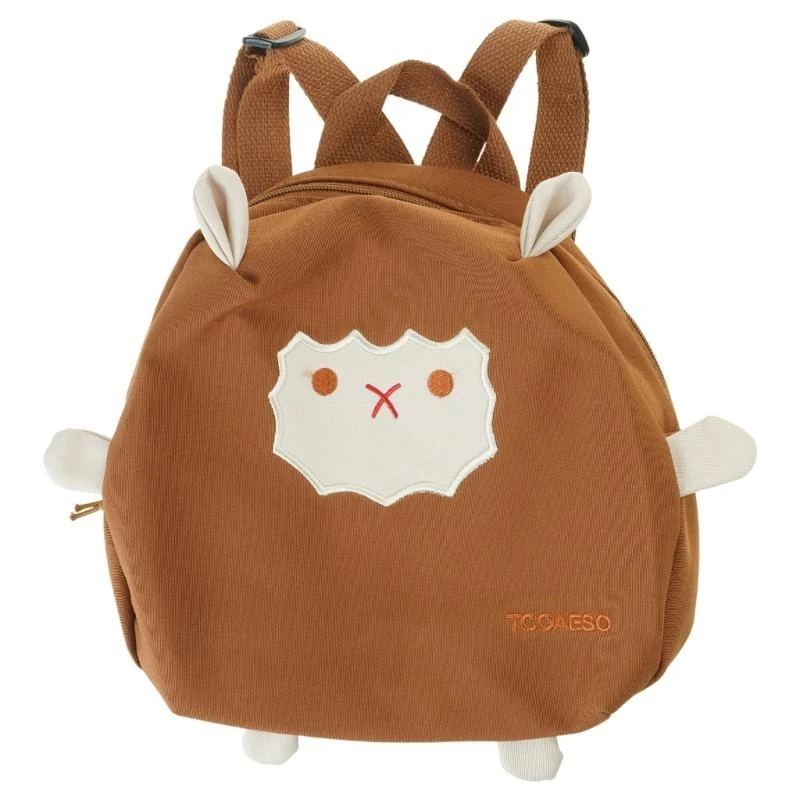 D46d niedliche Cartoon Schaf -Rucksack für Girl Boy Kid Kinder Kinder Kindergärten Schultasche Crossbody Tasche Japanischer Stil