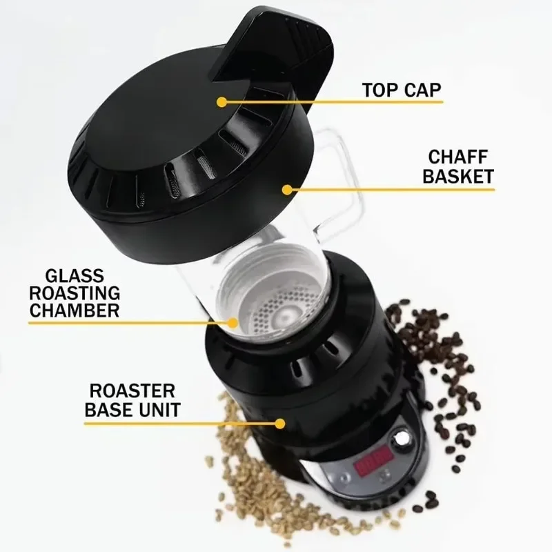 

Authenticity guarantee.SR800 Automatic Coffee Bean Roaster - Roast Coffee At Home - Variable Heat Settings - Convection Fan Cont