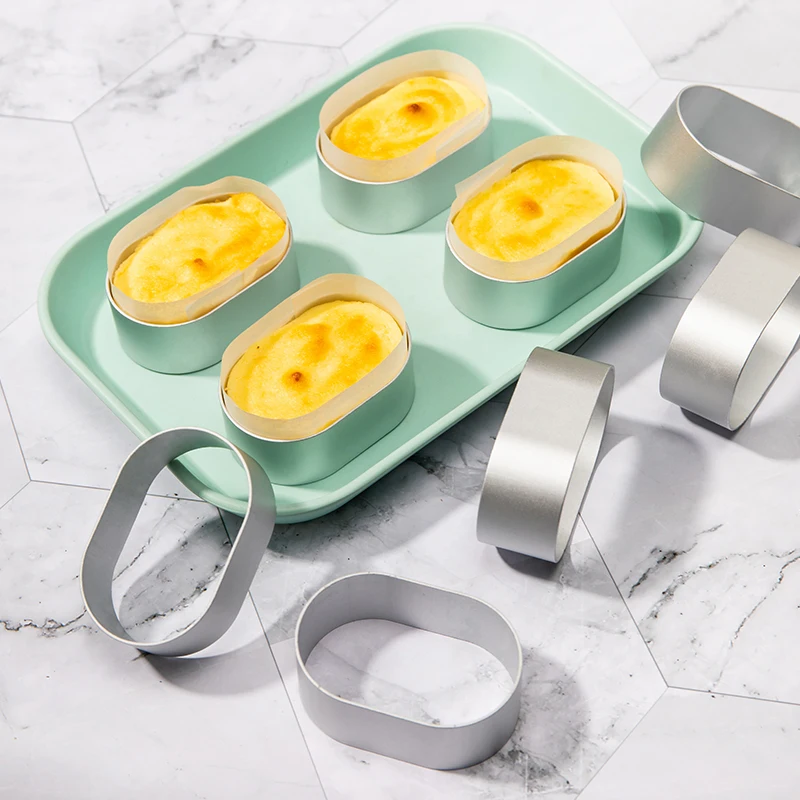 Oval Metal Aluminum Tool Sugar Cake Biscuit Mold Cookie Cutter Decorating Mould Tools Sugar cream biscuit mould  cutter cookie