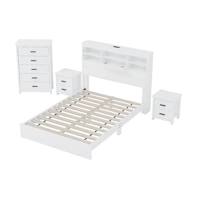 Vintage Queen Bedroom Set 6