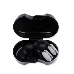 Waterproof Silicone Nose Clip And Ear Plug Set - Suitable For Swimming, Diving, And Fitness, A Must-Have For Water Activities.