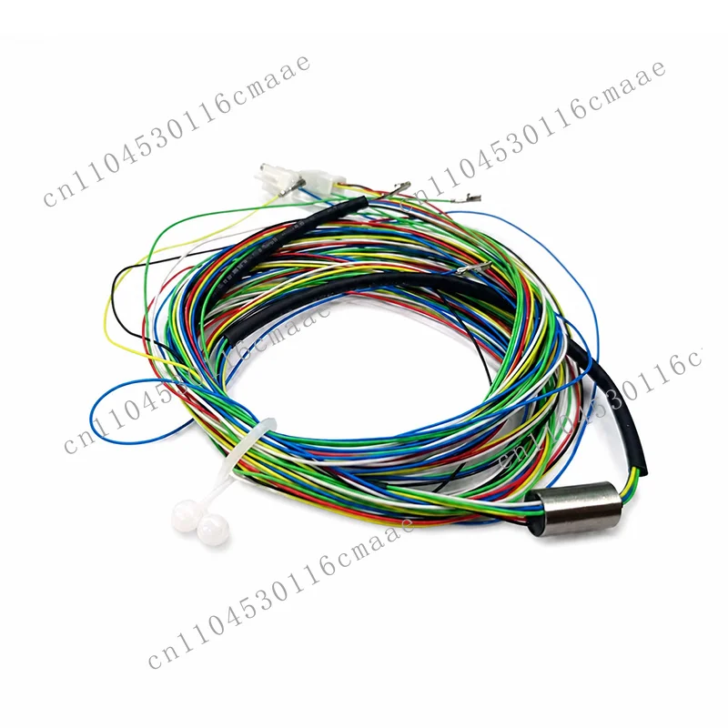 Miniature Capsule Slip Ring OD6.5mm Gold Contact Low Torque Rotary Connector for Car Starry Sky Ceiling Fiber Optic Lighting