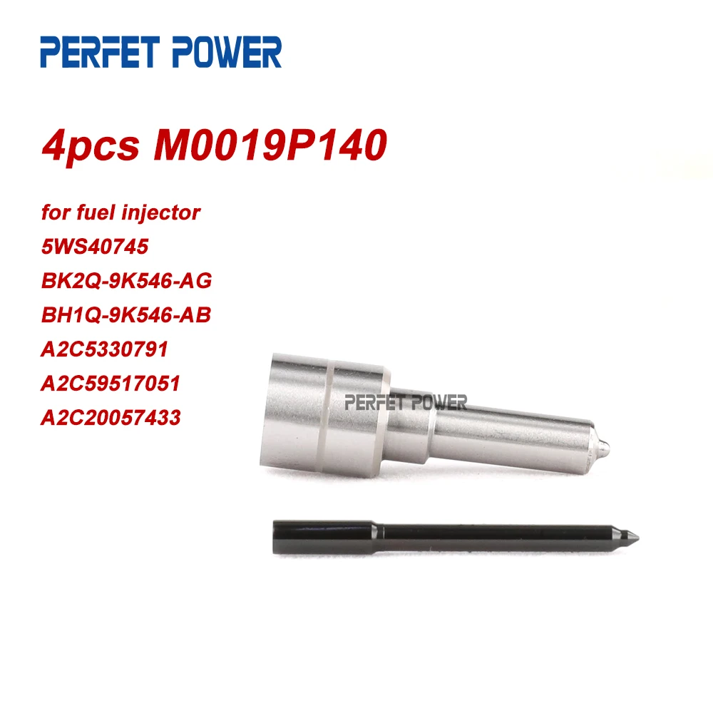 

4 шт. Дизельная насадка M0019P140 для 5WS40745 BK2Q-9K546-AG BH1Q-9K546-AB A2C 5330791 A2C 59517051 A2C 20057433 Топливная форсунка Китай