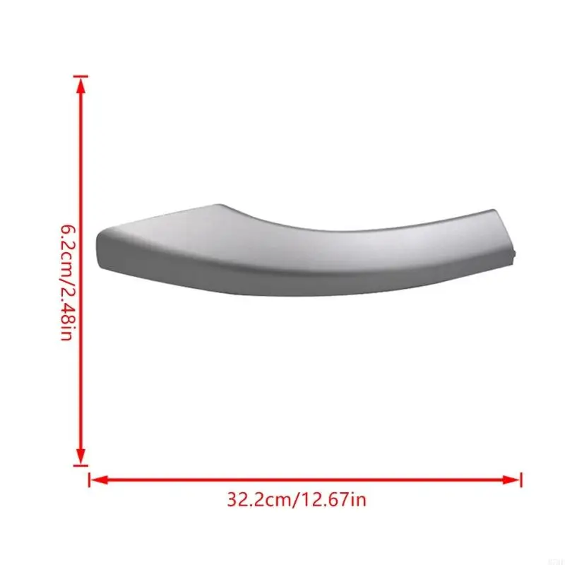 M76E Ersatz der grauen ABS-Dachträgerverkleidungsabdeckung mit Snap-Fit-Design 6Q0860145 – Detail 6