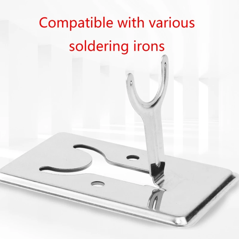 Welding Bracket Soldering Iron Frame Metal Base Y Type Soldering Iron Stand Tool Dropship
