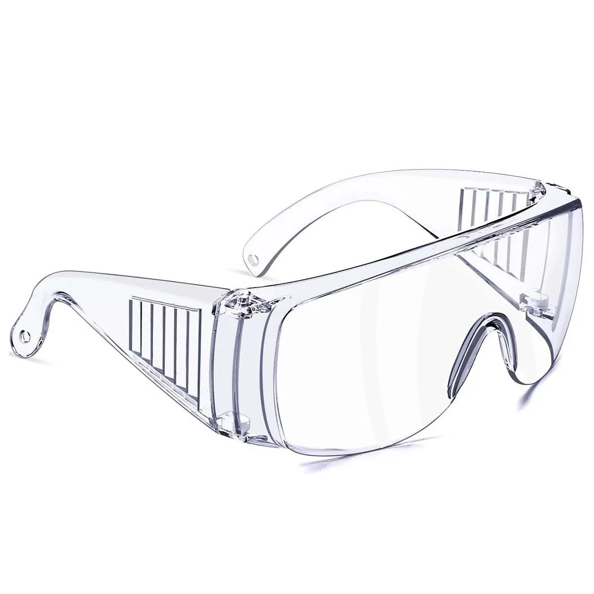 Transparent Anti-Fog Goggles,Unisex Splash-Proof Eye Protection,Wind & Dust Resistant for Cycling,Lab & Work Safety Glasses HM2