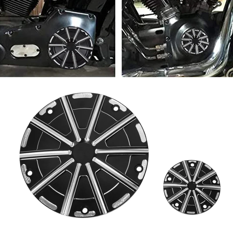 5 Holes CNC Engine Derby Timing Timer Cover For Harley Touring Road King Electra Glide Street Glide Softail Dyna Motorcycle