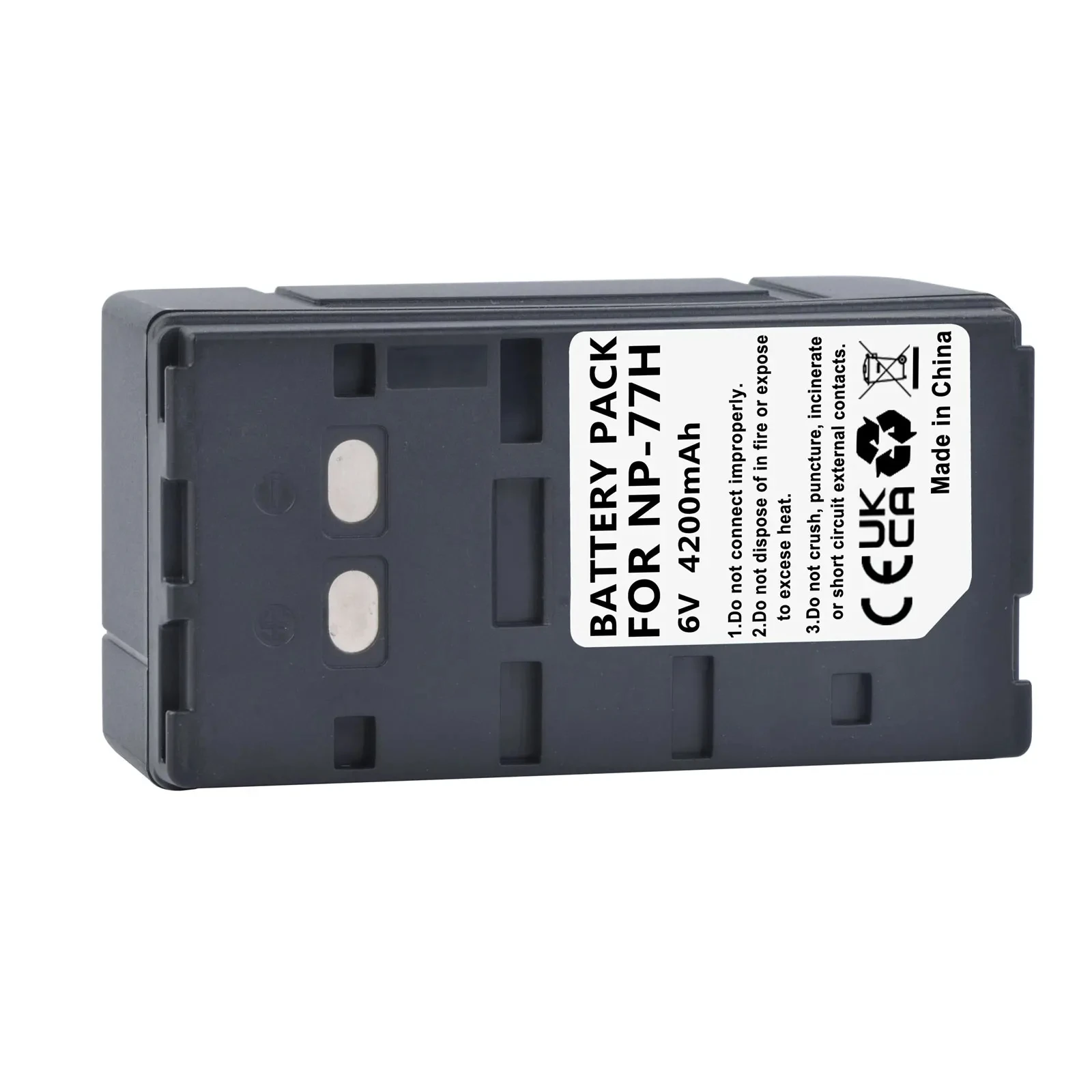 

4200mAh NP-77H Replacement Ni-Mh Camera Battery for Sony NP-66 NP-67 NP-68 NP-77 NP-98 NP-77H NP-55