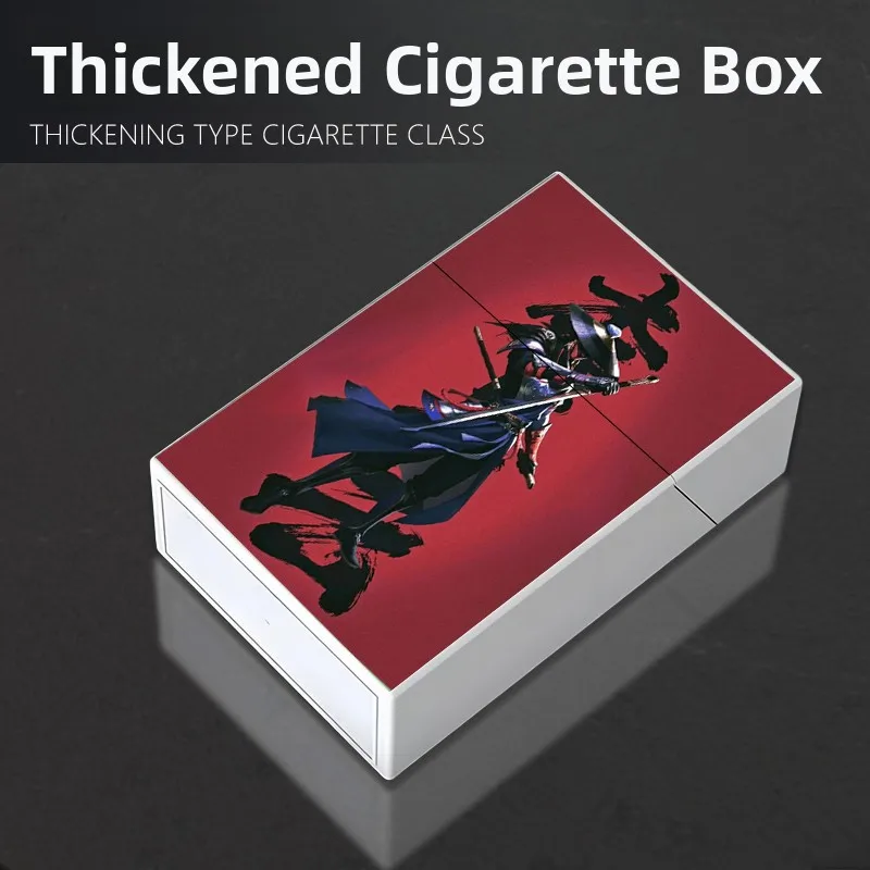 

Lixingyun Dn World Bad Man: Влагозащищенный портсигар на 20 сигарет с откидной крышкой, большой емкости, высокая эстетическая ценность