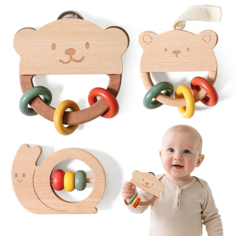 brinquedo-de-chocalho-de-mao-em-madeira-de-faia-com-aneis-coloridos-de-silicone-urso-e-caracol-de-desenho-animado-para-treinamento-de-agarrar-e-denticao-de-bebes