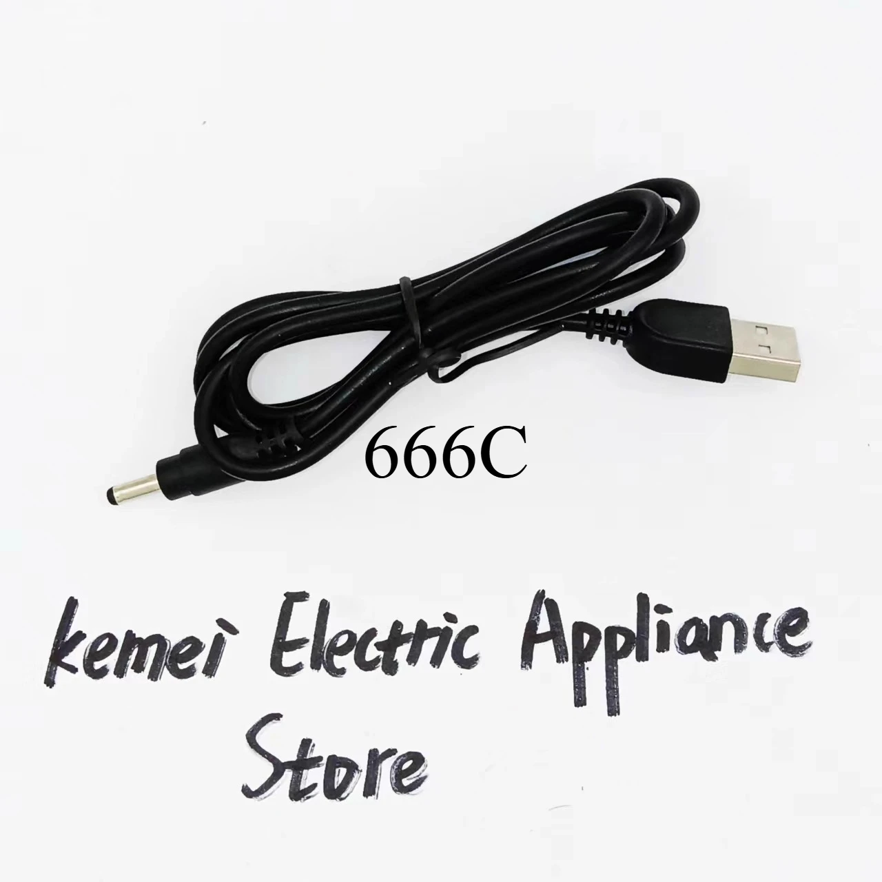مناسبة لماكينة قص الشعر Kemei KM1102/3382/2026/2024/2028/2027/ 1984 ملحقات كابل شحن USB