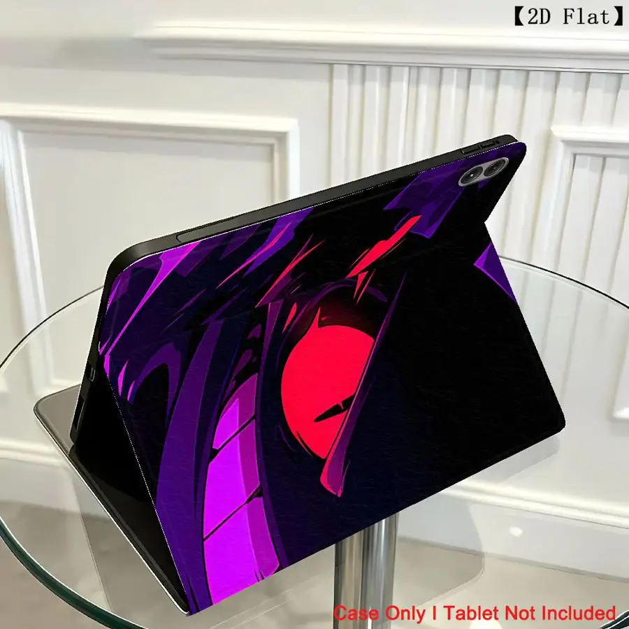 Gengar Pokemons with Pencil Slot Case for Xiaomi Pad 5 6 7 8 Pro Redmi Pad SE K Pad 8.8 9.7 12.4 Inch Pad 6s Pro 7 Ultra