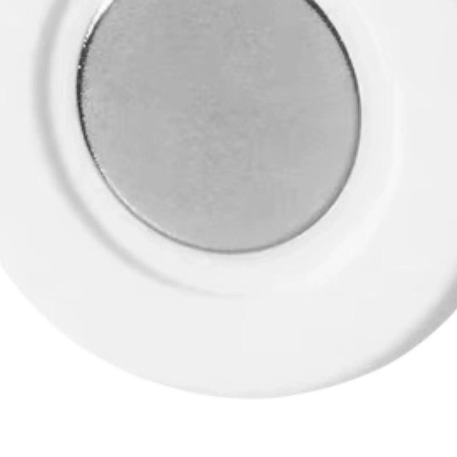 Wall Mounted Magnetic Remote Control Holder Space Saving Storage ABS White Easy Install No Tools for Apartment Dorm