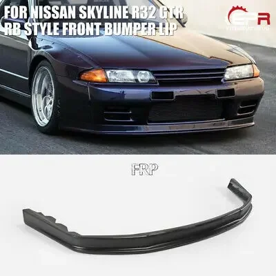 

Для Nissan R32 Skyline GTR RB Стиль FRP волокно Неокрашенный передний бампер губа внешний корпус комплекты автомобильные аксессуары