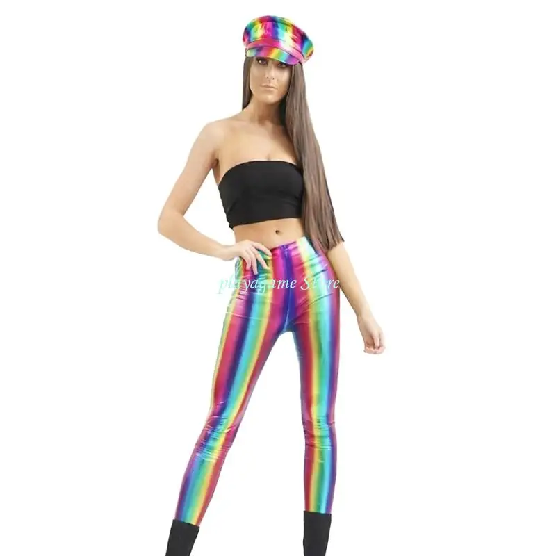 

Y88A Soft Comfortable Cosplay Hat And Pants Set Easy Maintenance Costume Accessory