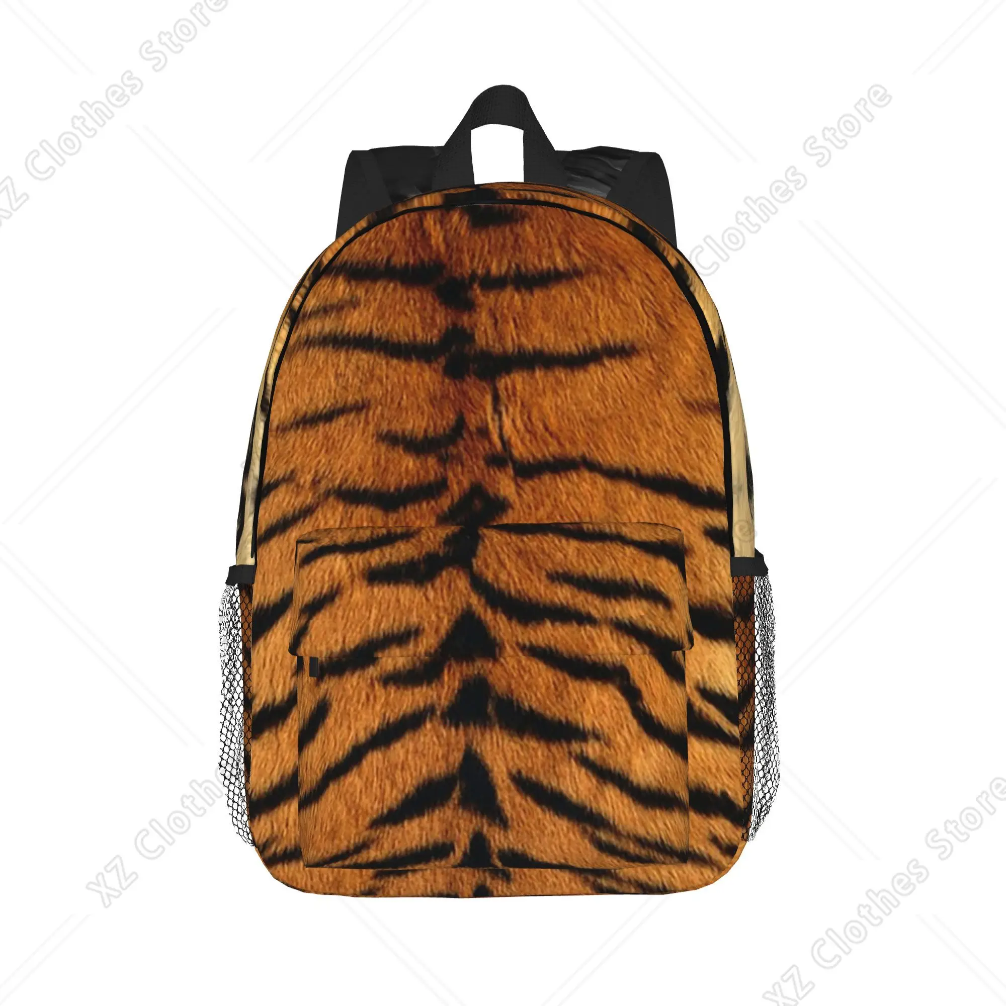 Tiger Fur Sketch Color Picture Backpack Hot Sale Daypack Large Capacity Boys Girls BookBag Shoulder Bag for Men Women School Bag