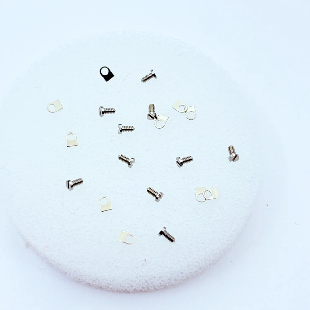 10 pairs Fixing Securing Washer Casing Clamp Fixed screw Kit Watch Accessories Suitable for 7750 Movment Repair Parts