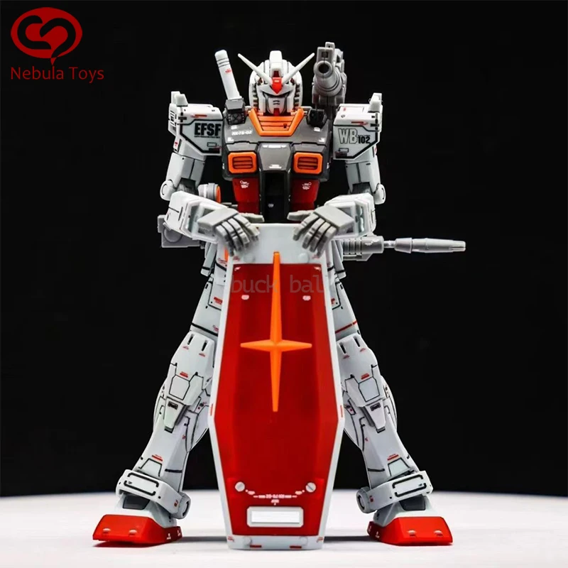 Xingdong Hg 1/144 Rx-78-2 Thunder Color Matching Mw Gto Assembly Model Joint Mobile Mech Warrior Figure Kids Toy Christmas Gift