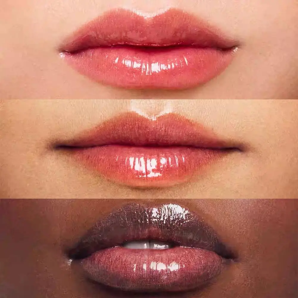 Rossetto leggero idratante Trucco naturale Lucidalabbra a prova di sbavature Impermeabile ﻿   Moda rosa liscia a lunga durata