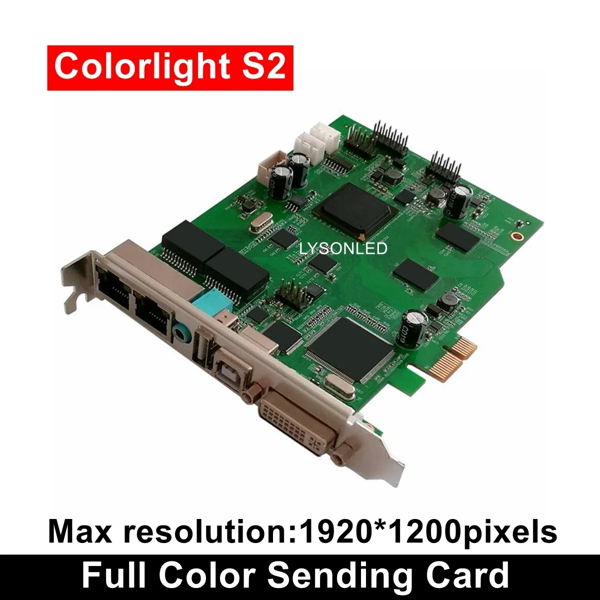 Colorlight S2 İç Mekan Dış Mekan için Gönderme Kartı Tam Renkli LED Video Ekranı 5A-75B 5A-75E Alıcıyla Birleştirin