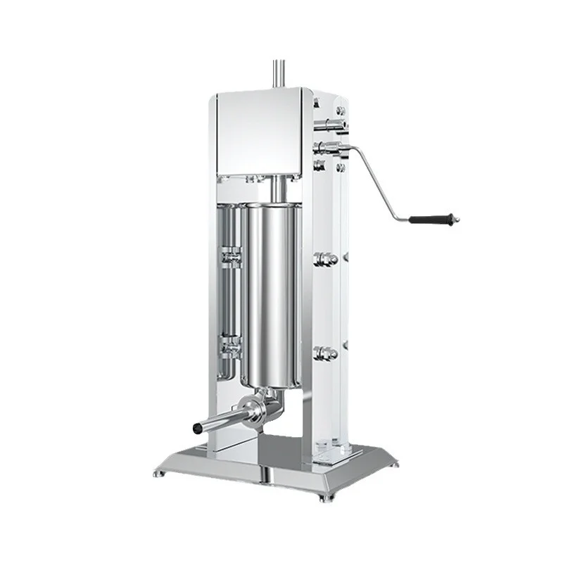 5L Sausage Filler Making Machine Complete Salami Tools Manual Filling Manual Maker Industrial Kitchen Enema Machine