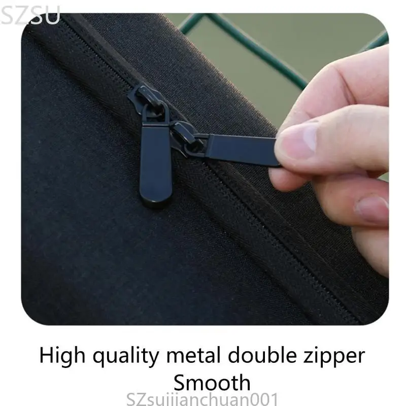 

SZSU Portable EVA Case Carrying Storage Bag for Wireless Two Microphones Receiver for Travel Office Home, Case Only