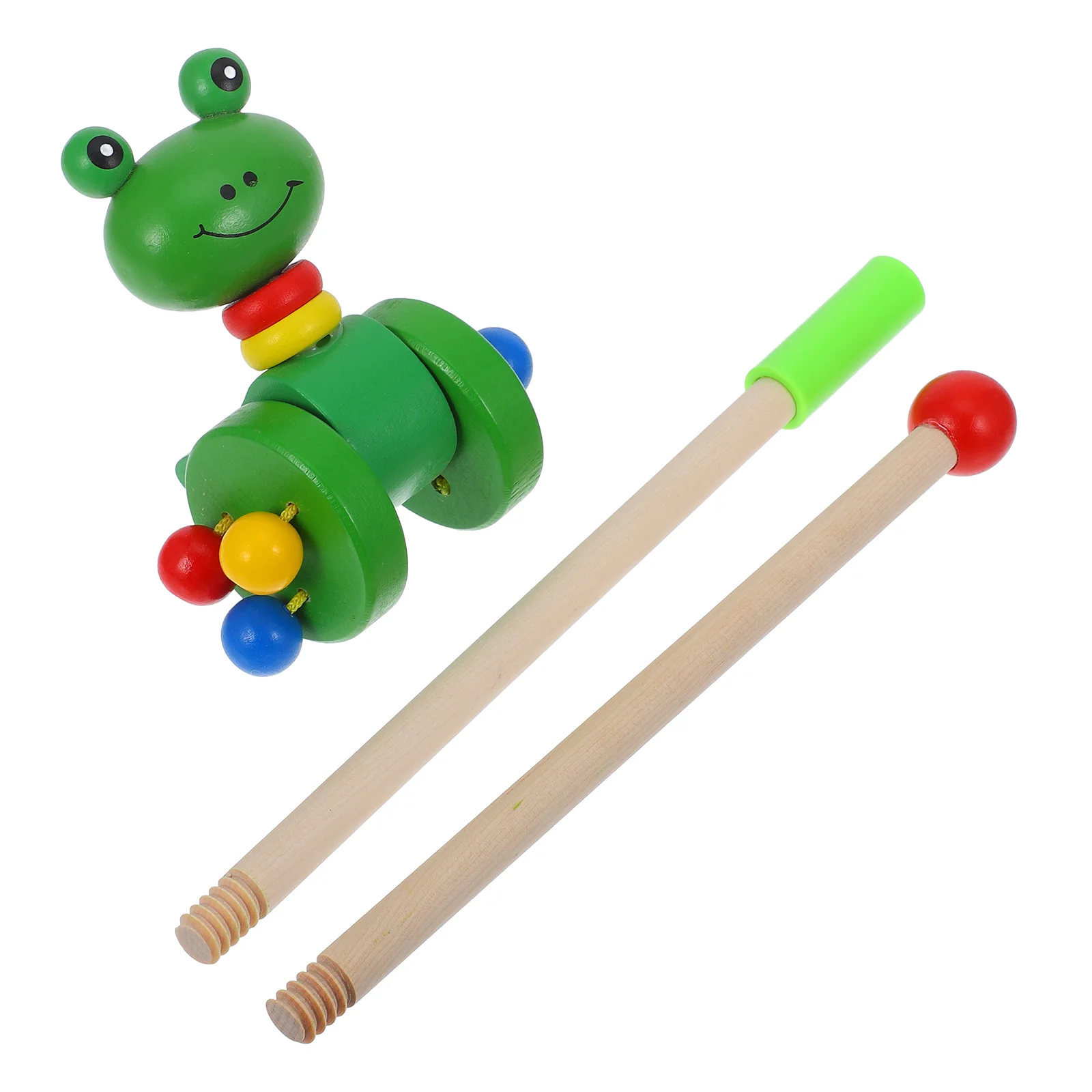 Stroller Early Childhood Baby Walker Wooden Single Shot Trolley Toys for Kids Toddler