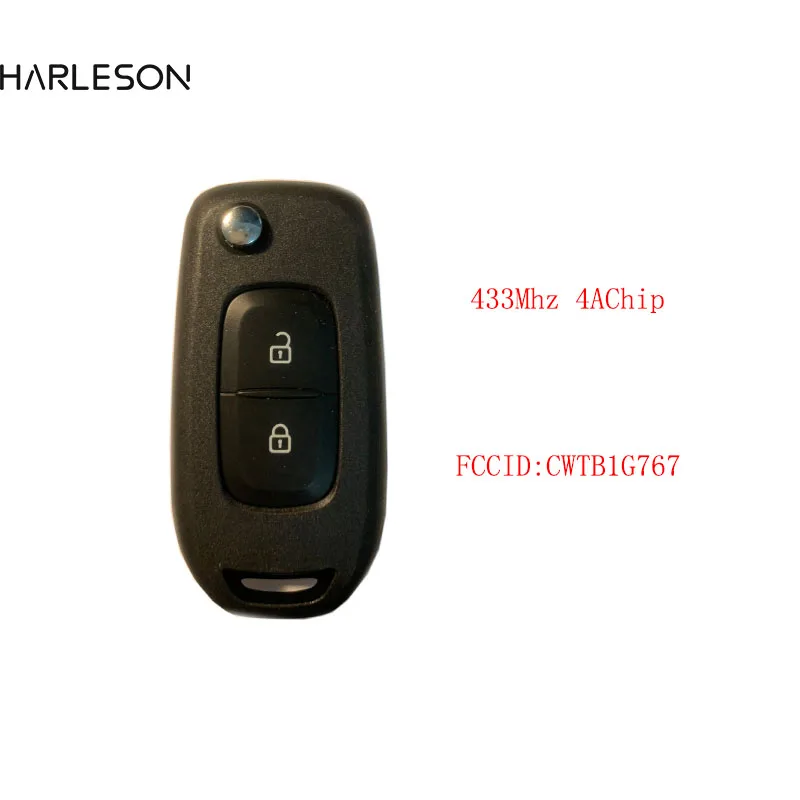 

CWTWB1G767 Remote Flip Car Key 2Button 4A Chip 7961M For Renault Kadjar Captur Symbol Megane III 2013 2014 2015 2016 2017