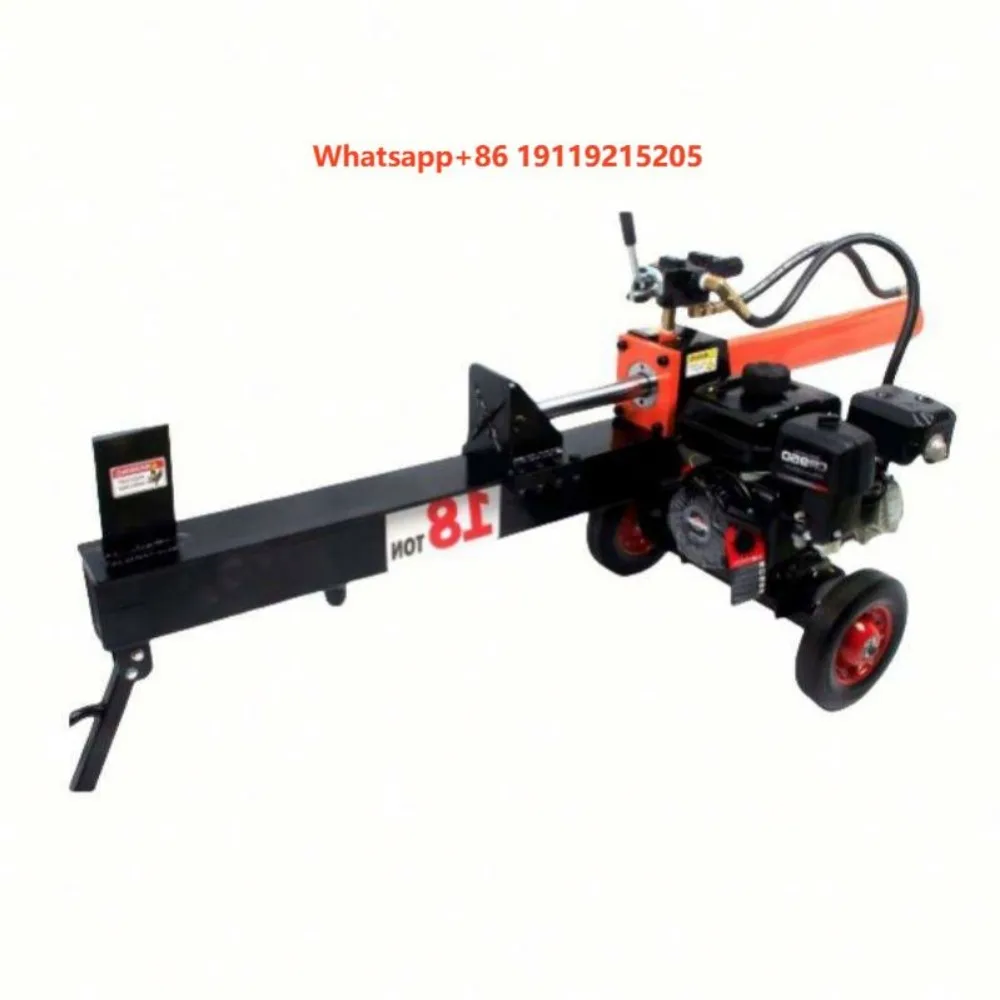 Electric Wood Processor 18Ton Forestry Machinery Wood Log Cutter and Log Splitter Kinetic Hydraulic Log Splitter