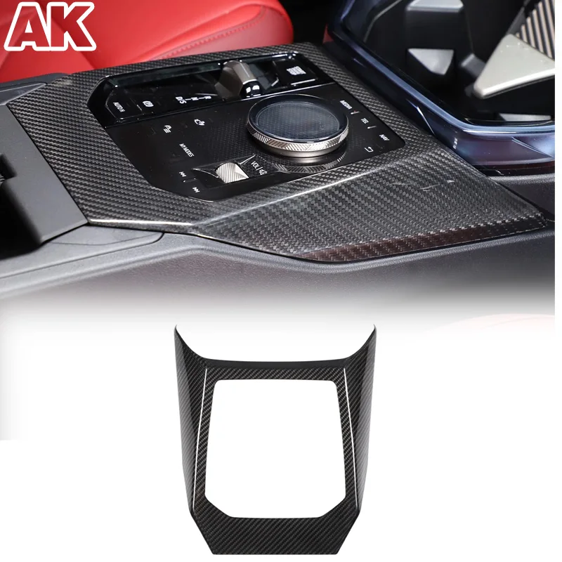 

Для BMW X3 G45 2025 + центральная консоль, панель переключения передач, настоящее углеродное волокно, аксессуары для модификации салона автомобиля