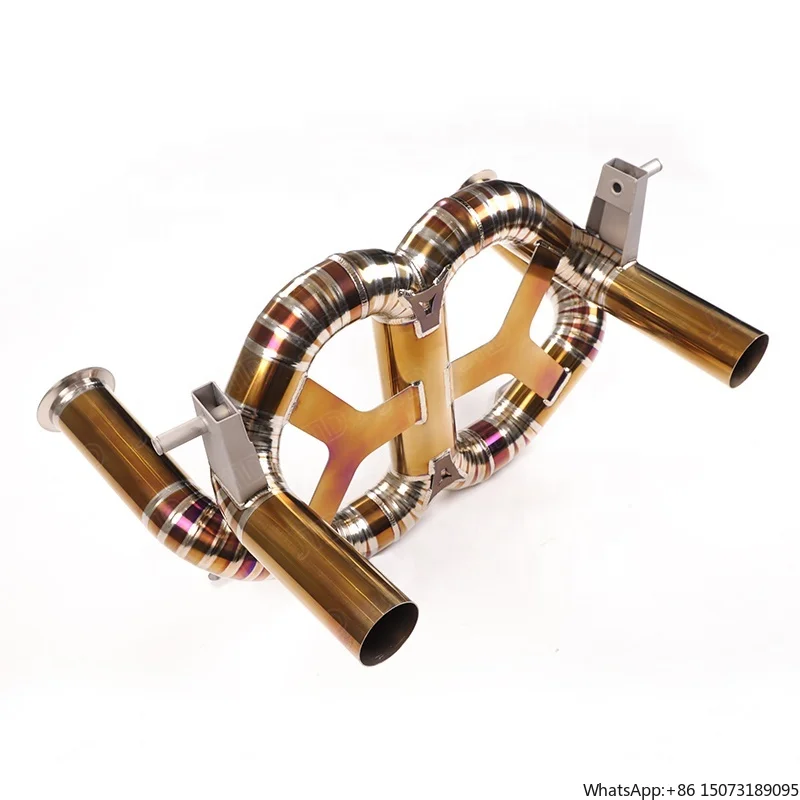 

JTLD New Titanium Alloy Exhaust System with Catback Engine Parts for Aventador SVJ