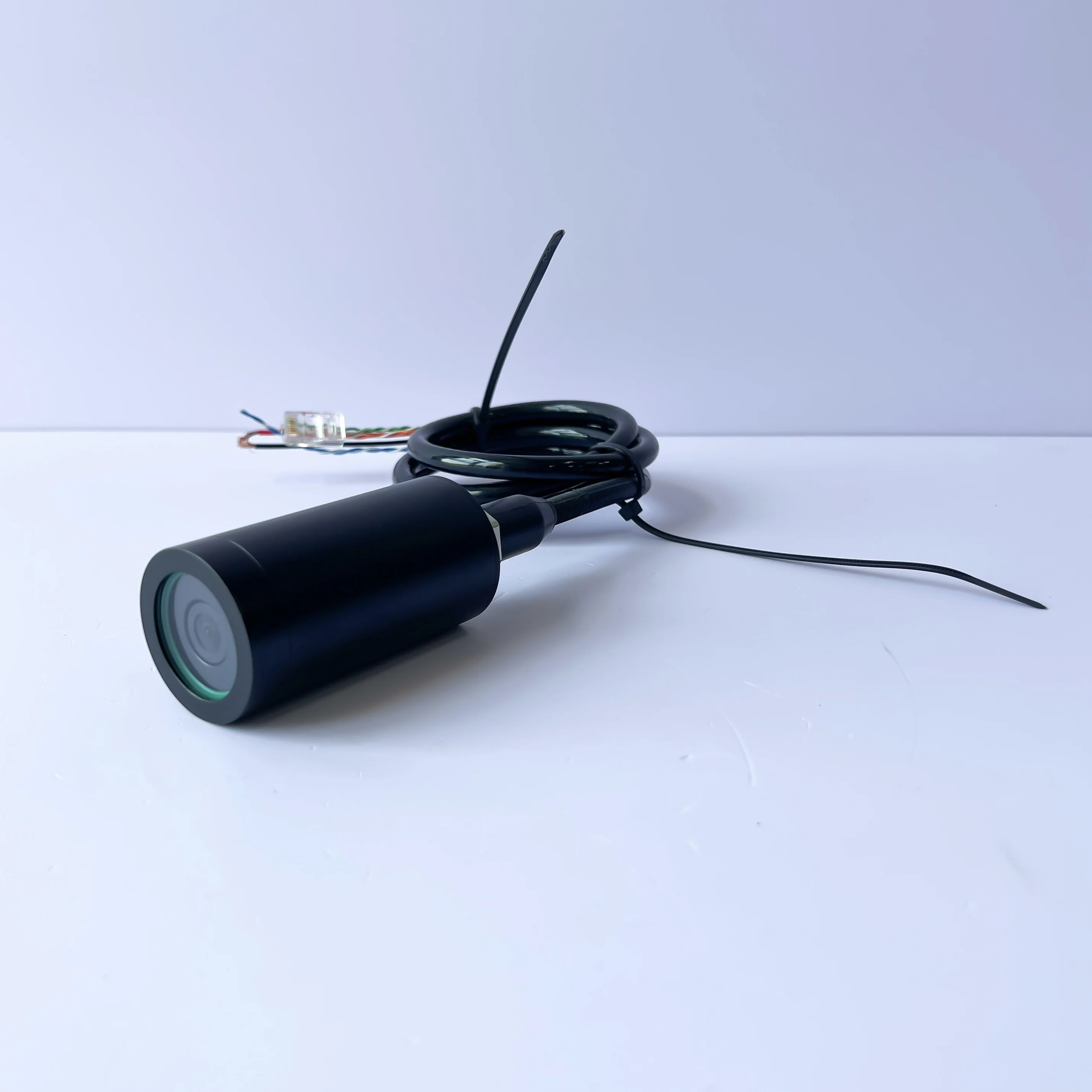 16M11 Deep-Water Compact Network Camera: Stainless Steel + Connectors + Fog Penetration + Green Light, 1080P.