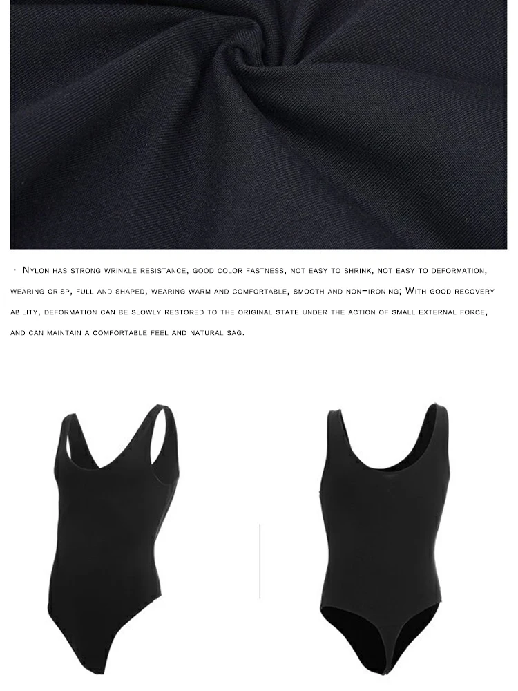 Black Mens Dance Tank Leotard Boys Sleeveless Ballet Leotards Spandex Bodysuits Workout Leotards For Male Dance Polyamide fabric