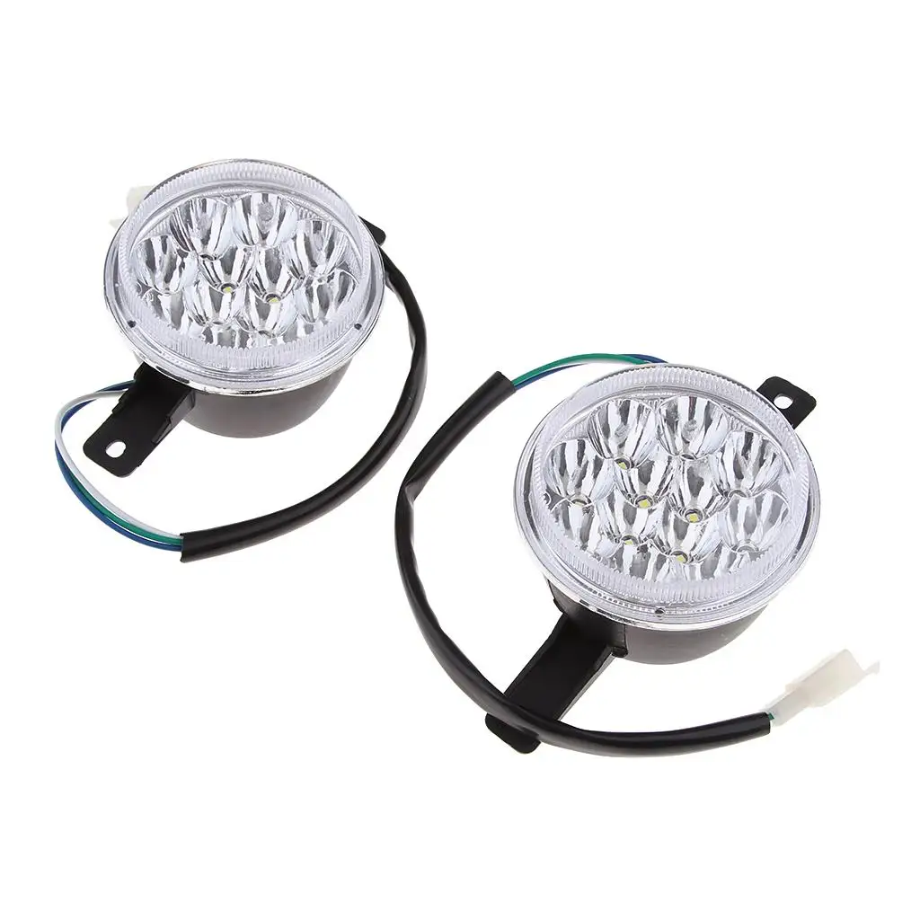 ATV LED Front Head Light Built With Fully Sealed In Dusty And Wet Environments Front Headlight 4 Wheeler