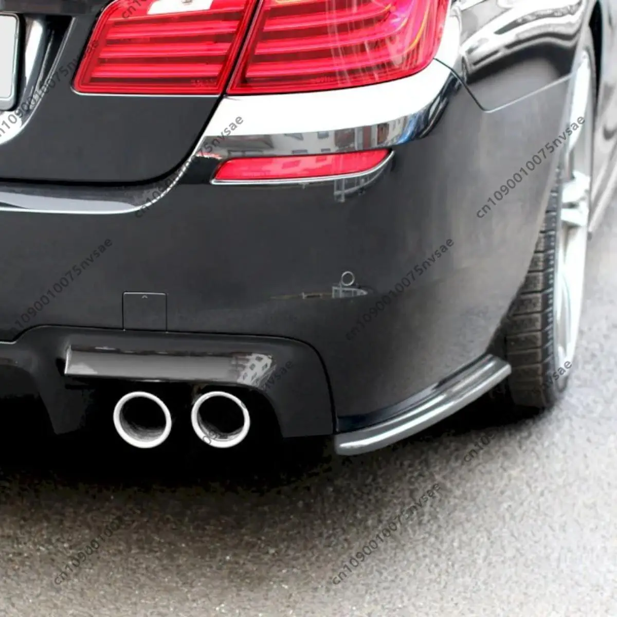 Rear Bumper Side Diffuser Splitter For BMW 5 Series F10 F11 520i 535i 550i M Sport 2010-2016 Maxton Style Spoiler Trim Body Kits view 2