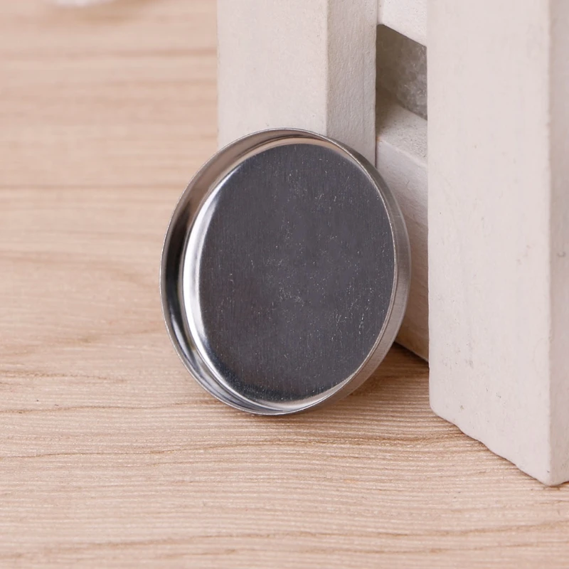 10 Chiếc Trống Phấn Mắt Bảng Bột Chảo Nồi Bảo Quản Đáp Ứng Với Nam Châm Dropshipping