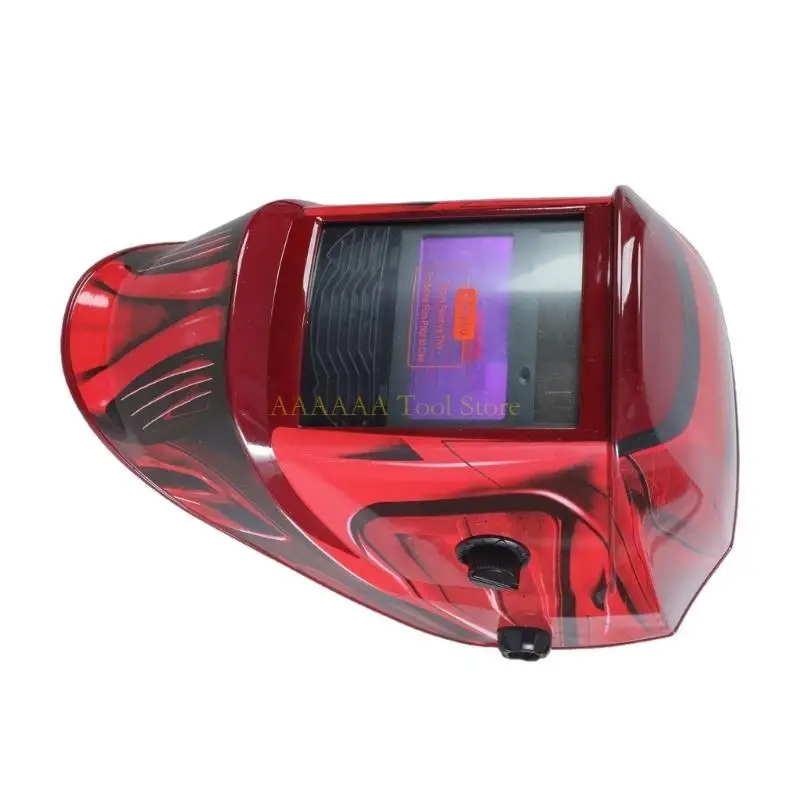 A2BE หน้ากากหมวกกันน็อคสำหรับงานเชื่อมพลังงานแสงอาทิตย์จอแสดงผลสี True DIY