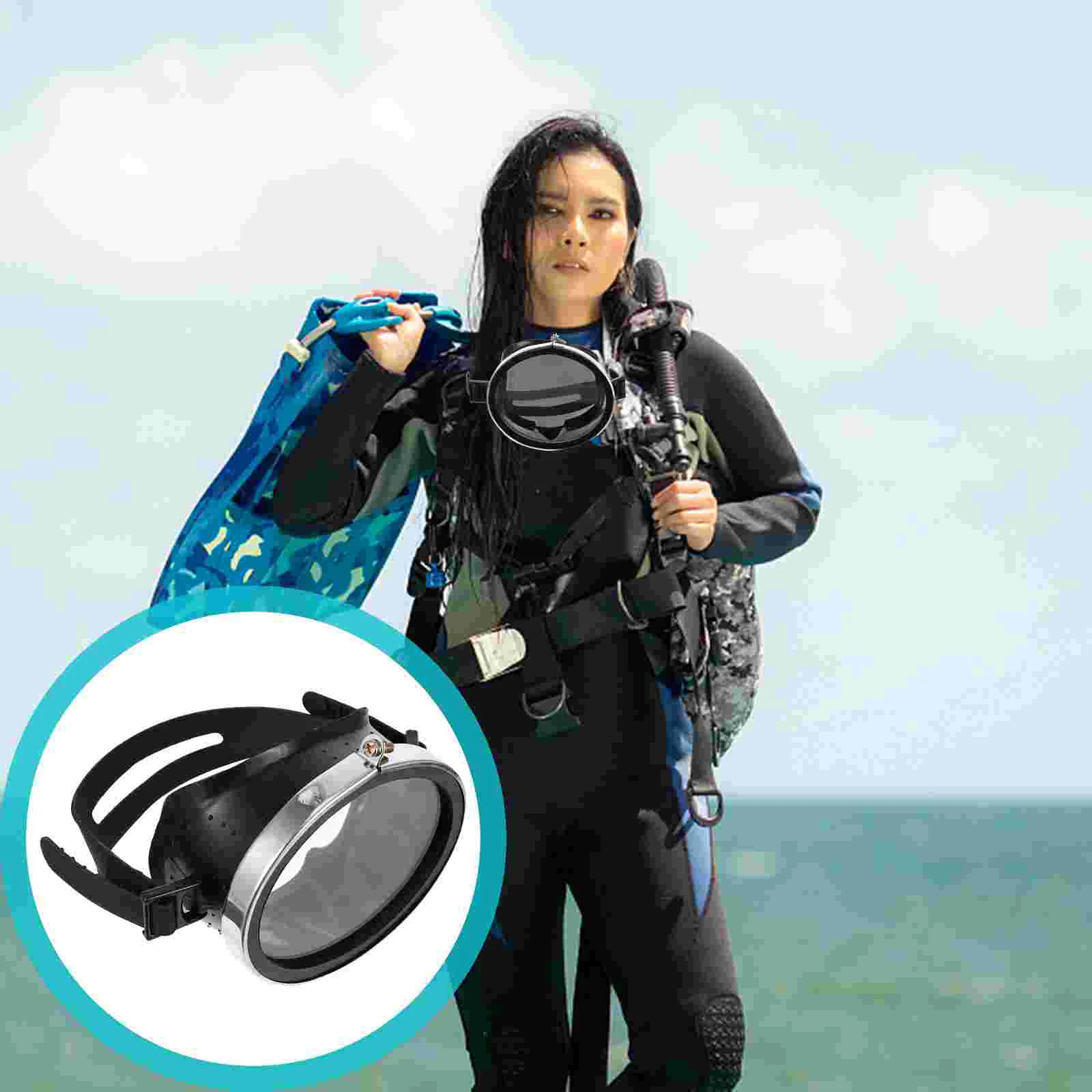 Gafas de natación para buceo, gafas subacuáticas antiniebla duraderas para buceo libre, equipo de Gel de sílice de silicona para niños y hombres para adultos