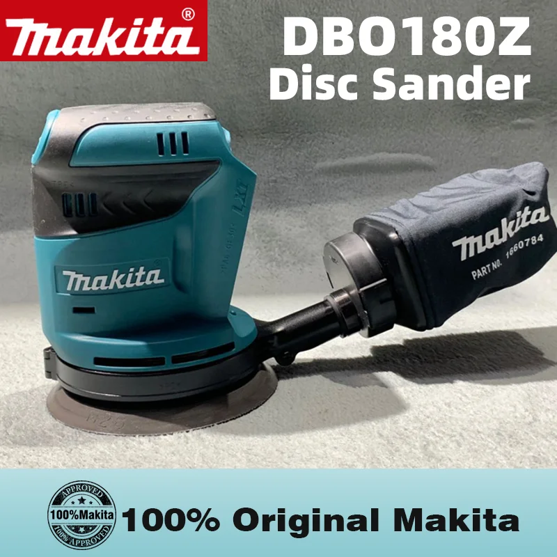 

Original Makita 18V Battery，Makita DBO180Z 18V Random Orbit Sander LXT for Woodworking & Clay Polishing