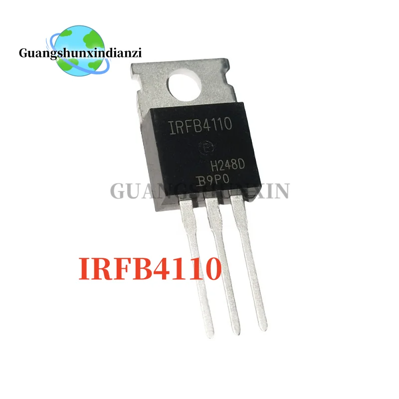 5-10Pcs/Lot 100% New Original IRFB4110 IRFB4110PBF FB4110 TO-220 180A 100V MOSFET N-Channel Power Transistor In Stock