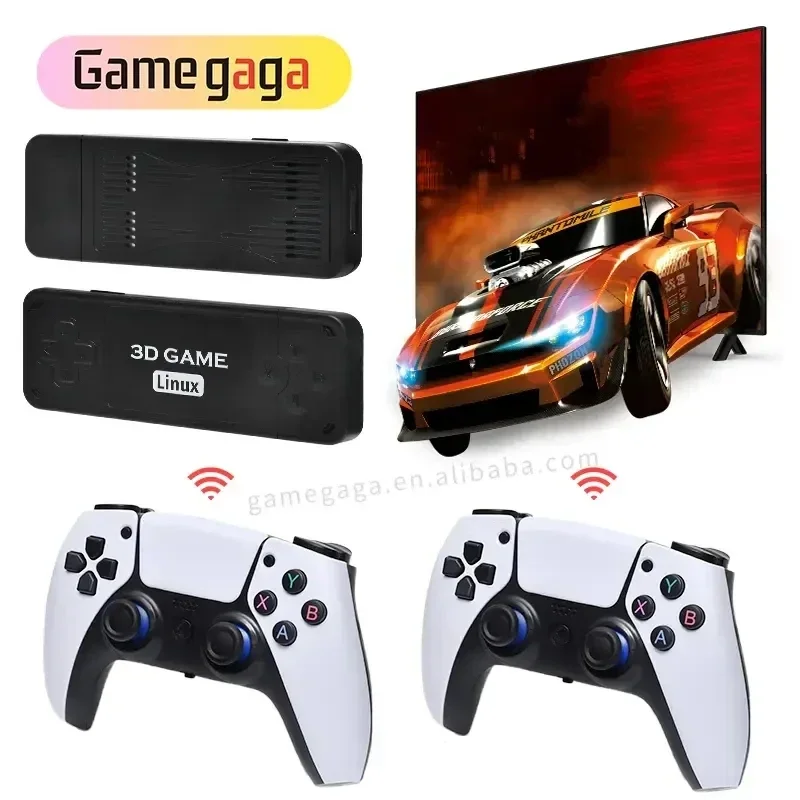 Professional Game Stick 4k Video Game Console High Definition Output 64GB