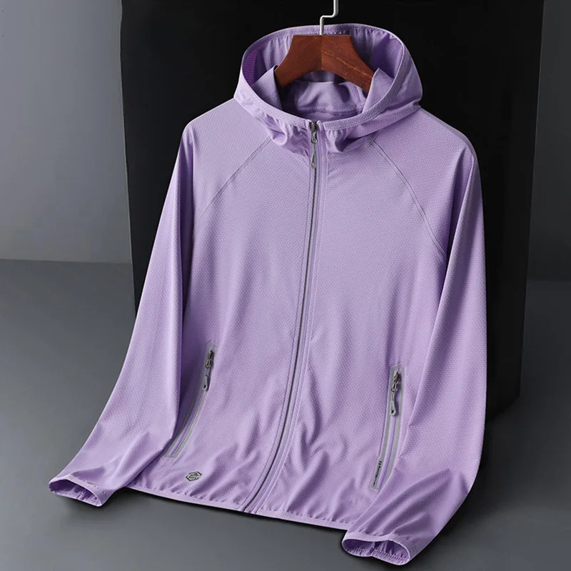 

Spring Summer Men Women Sport Jacket Sunproof Long Sleeve Hoodie Jacket Outwear Running Jogger Fitness Gym Workout Casual Jacket