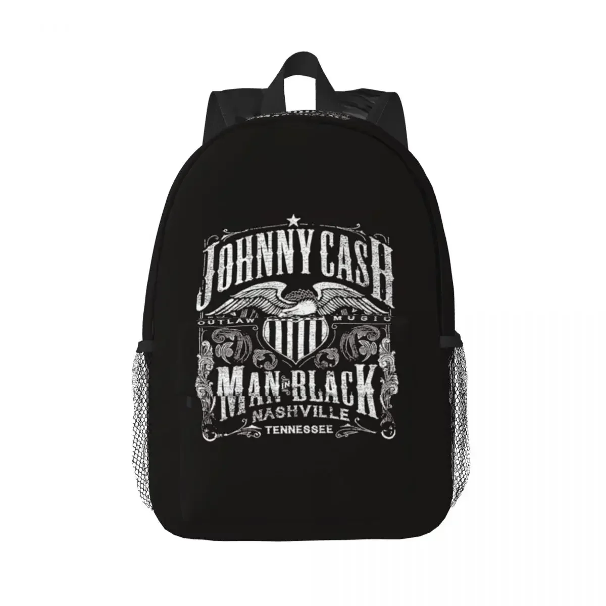 

1994 Johnny Cash The Man в черном рюкзаке, горячая распродажа, рюкзак для мальчиков и девочек, сумка для книг, сумки на плечо для мужчин, женщин, детей, школьная сумка