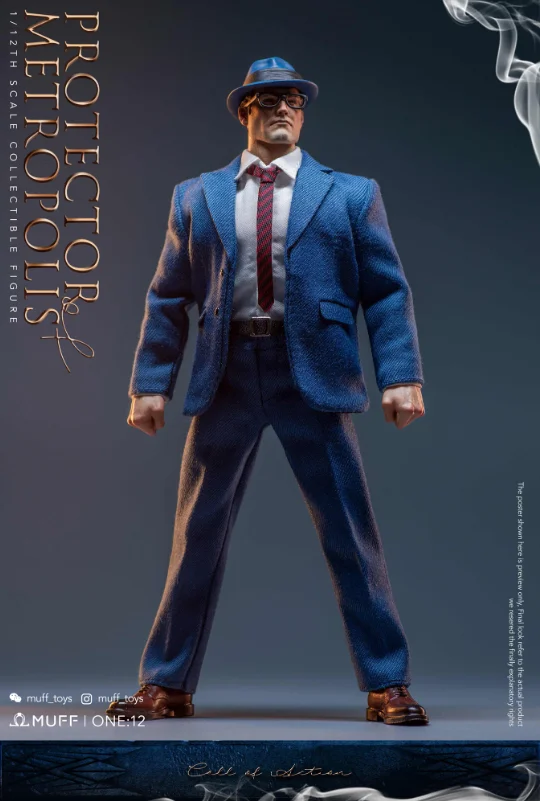 In Stock MUFF TOYS Metropolitan Guardian Superman Clark Kent Male Warrior  1/12 Scale Full Set 6in Action Figures Model Toys