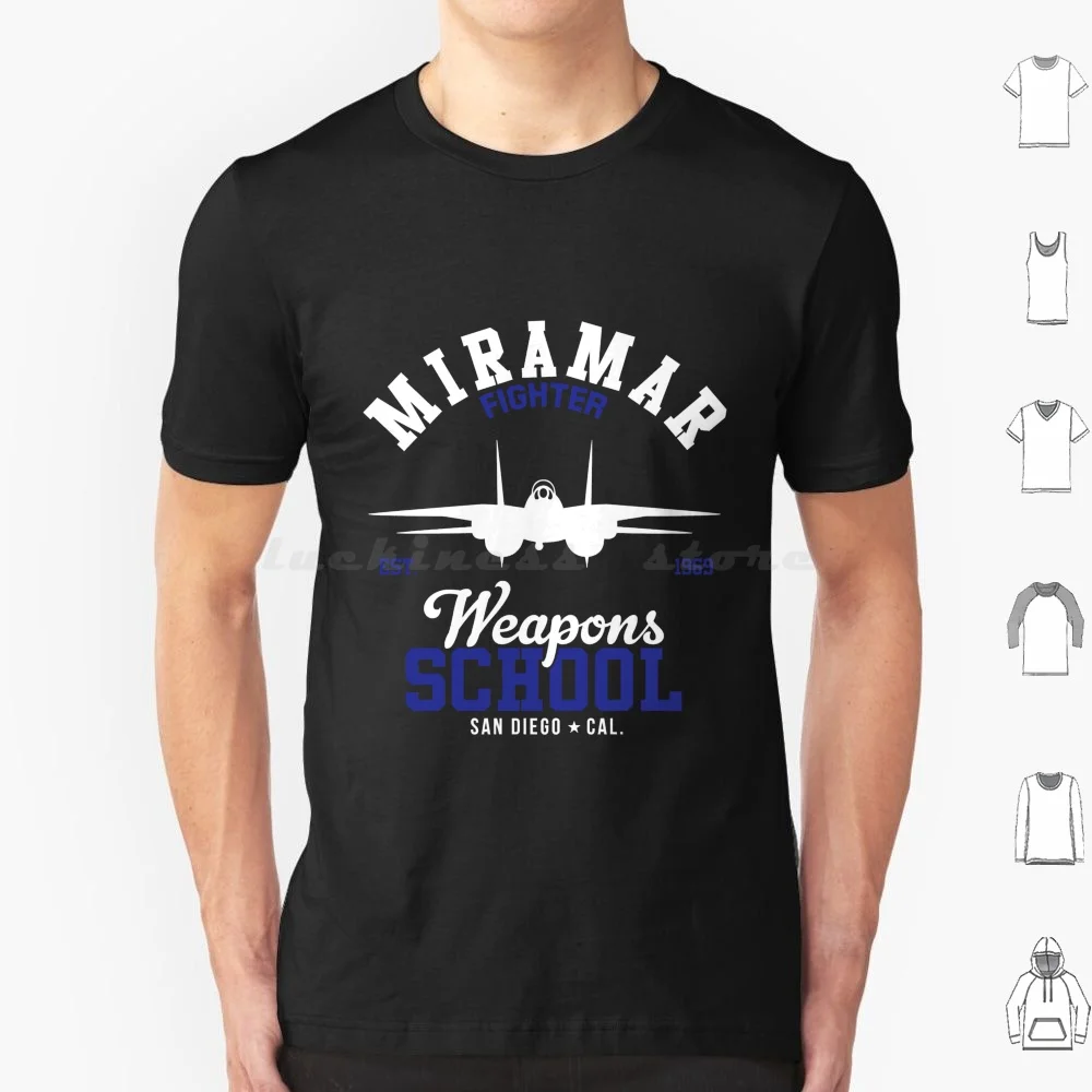 Miramar Camiseta de algodón para hombres y mujeres DIY estampado piloto de combate Maverick Goose Tom Cruise película Goose Maverick Maverick Miramar