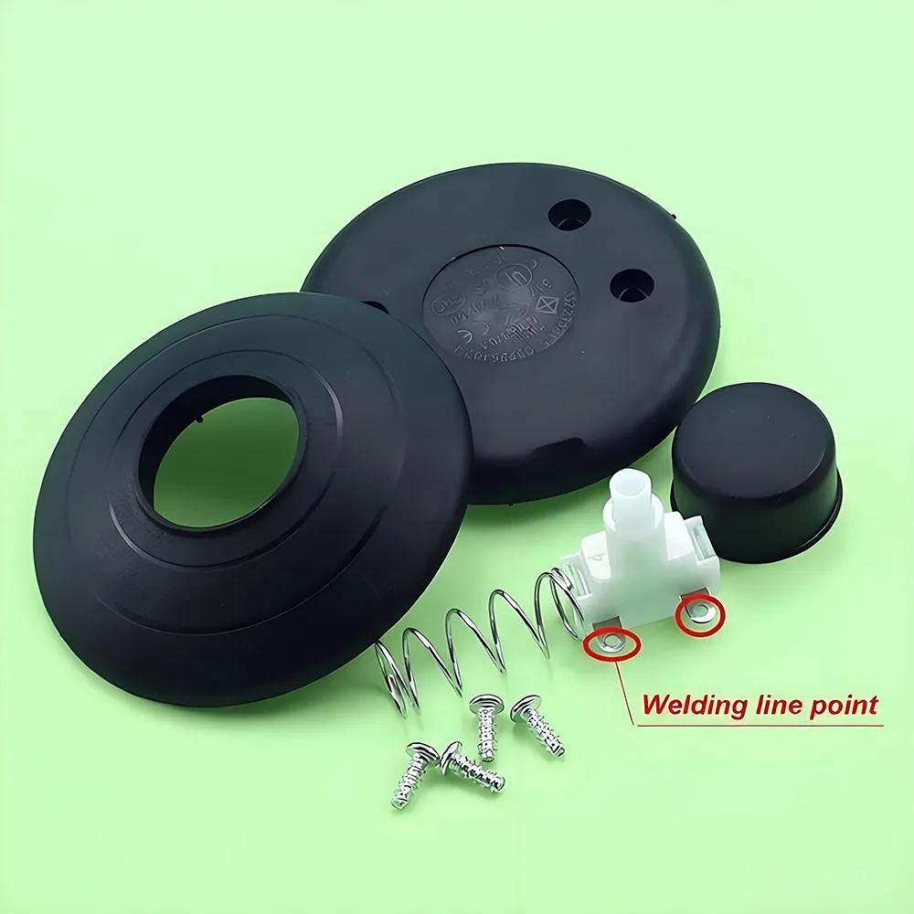 1PC 317 Floor Lamp Foot Switch 2A 250V On Off Halfway Round Foot Reset Button Online Switch High Quality Accessories
