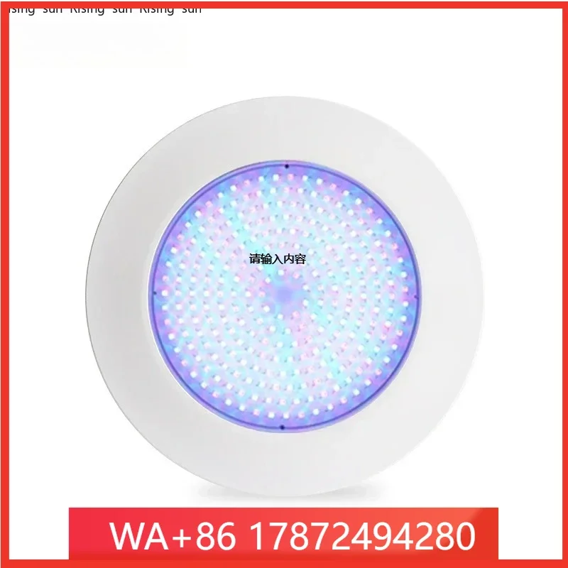 HOTOOK 1.5/2 Inch -Thin Resin Filled IP 68 RGB LED Pool Lights DC 12 PC Remote Control Spa Underwater Swimming Pool Lighting