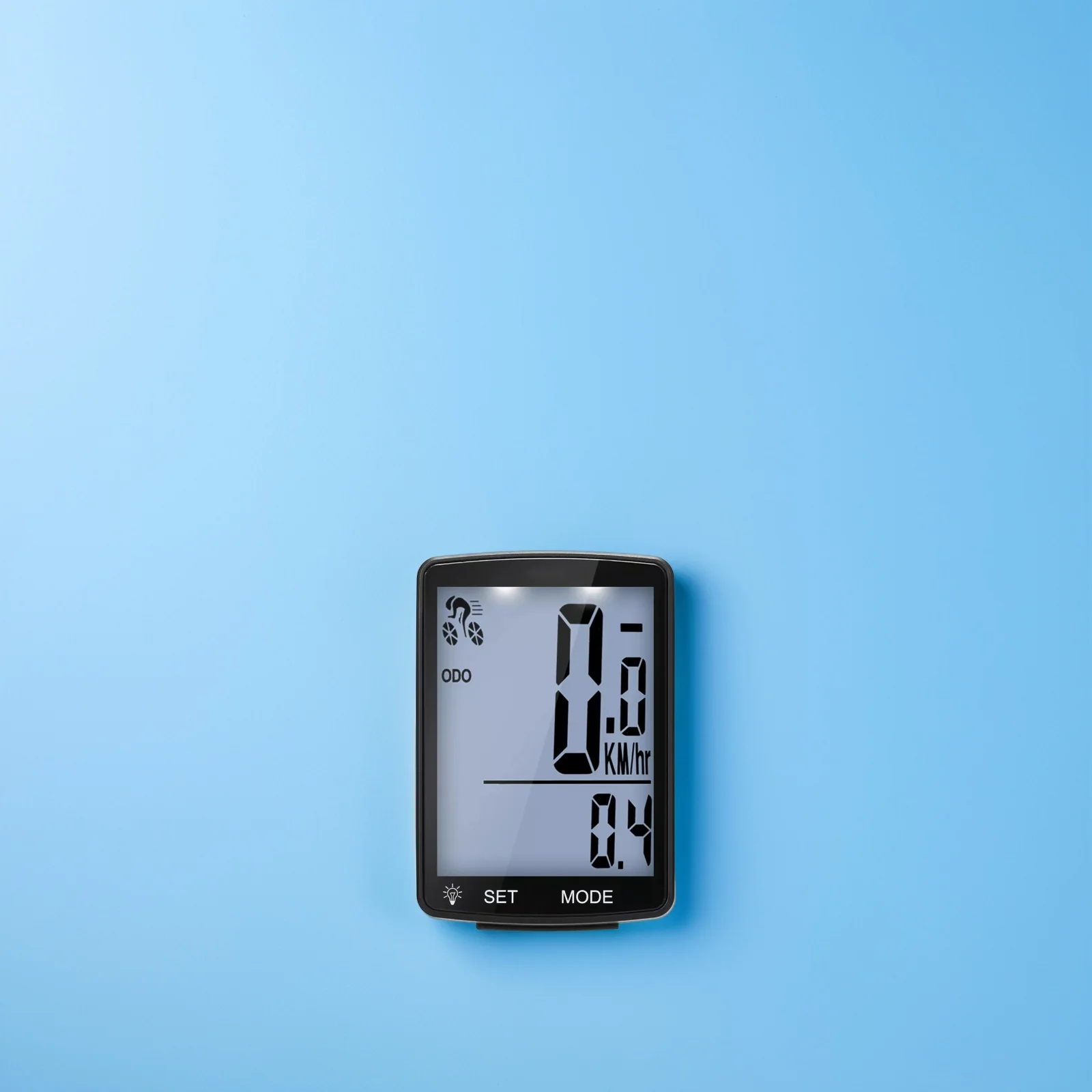 

Bicycle Odometer Speedometer Wireless LCD Bike Computer with Large Clear Display Multi Functions for Cycling Speed Distance Time