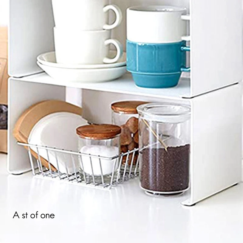 New Stackable Kitchen Seasoning Rack Creative New Japanese-Style Metal Floor-Standing Household Finishing Storage Rack